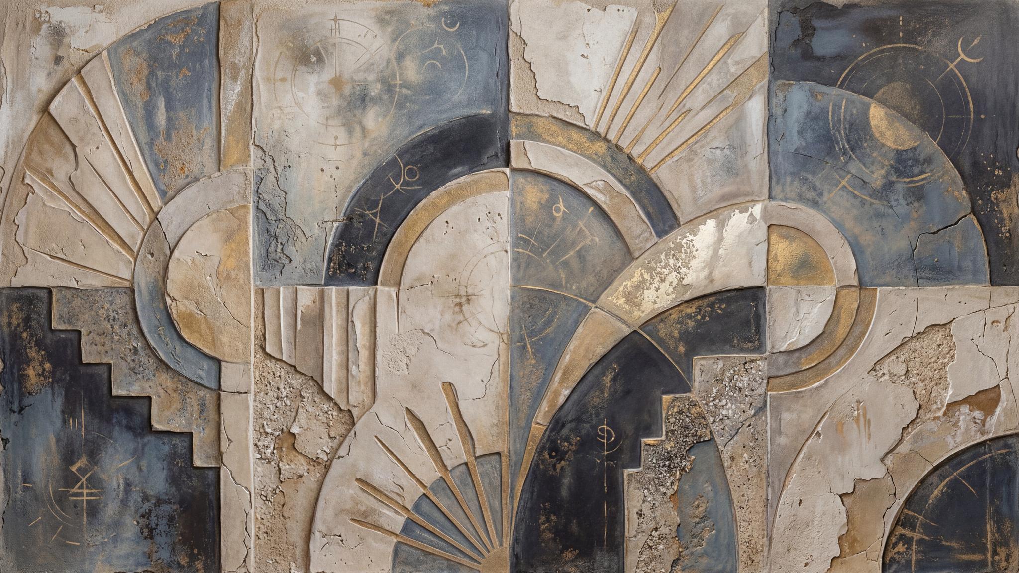 Art Deco Elements Wallpaper