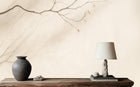 Minimalist Neutral wallpaper for Bedroom