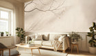 Minimalist Neutral wallpaper for Living Room