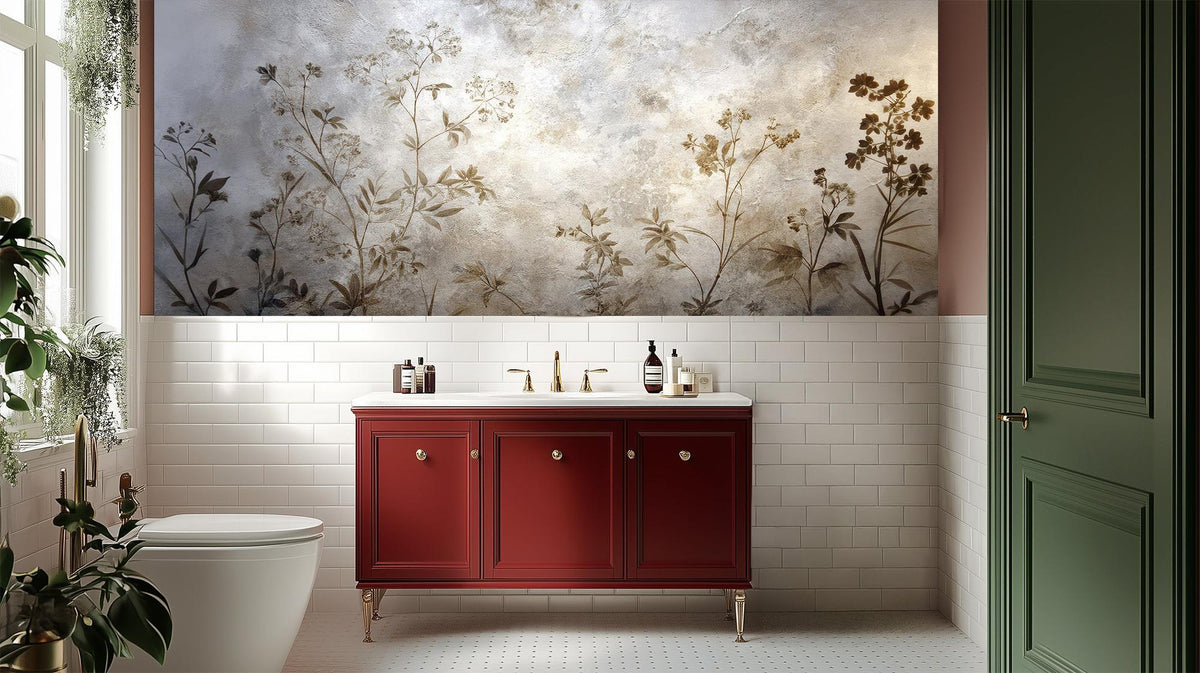 Modern Neutral wallpaper for Bathroom