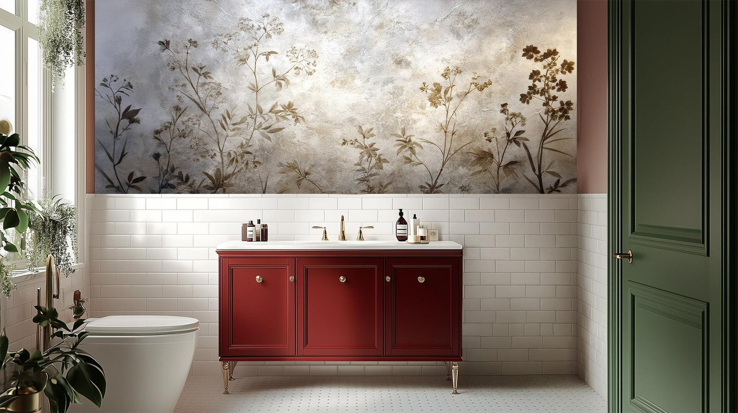 Modern Neutral wallpaper for Bathroom
