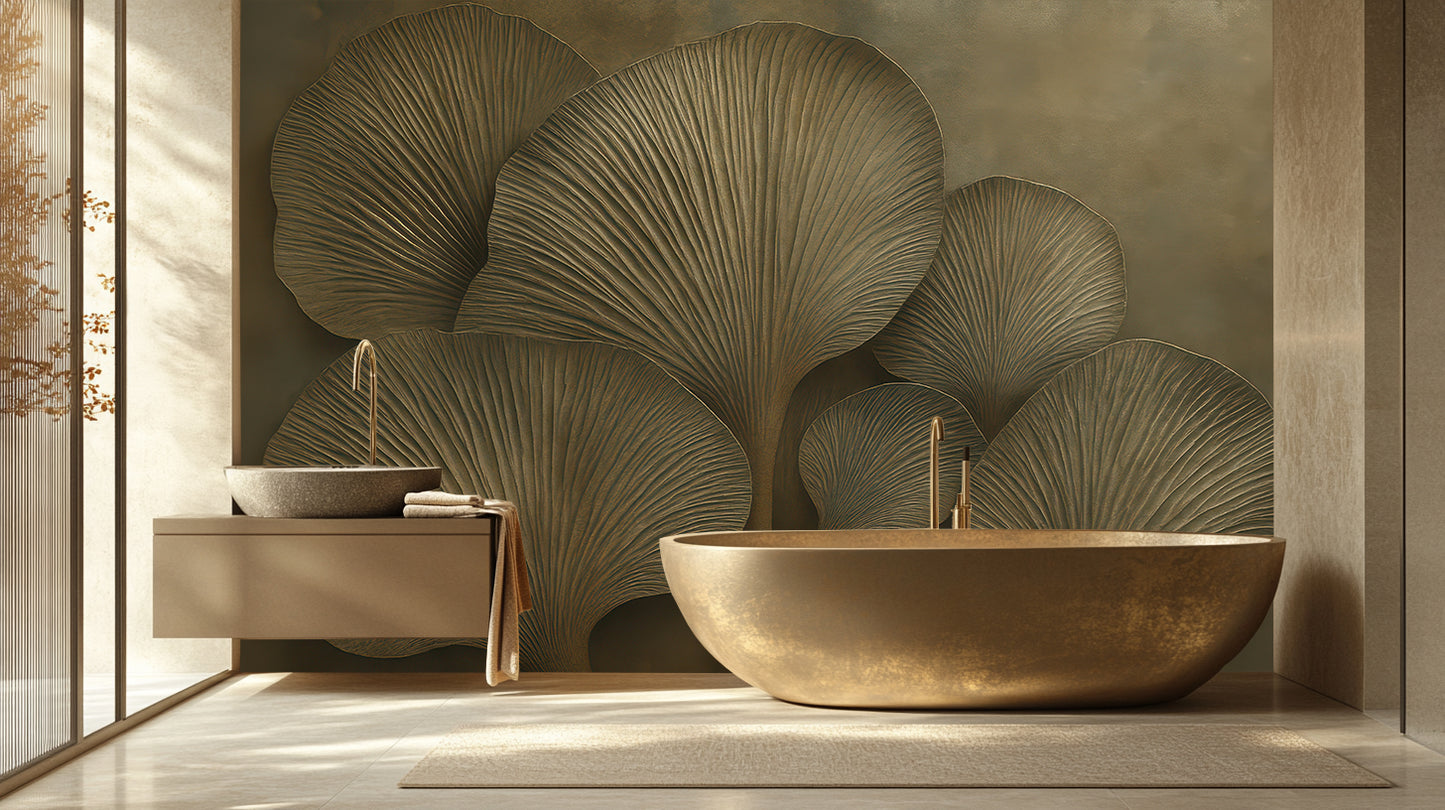 Modern Neutral wallpaper for Bathroom