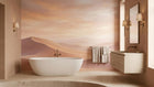 Banyo için Modern Nötr duvar kağıdı