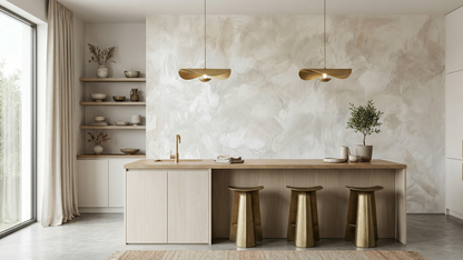 Modern Neutral wallpaper for Dining Room