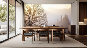 Modern Neutral wallpaper for Dining Room