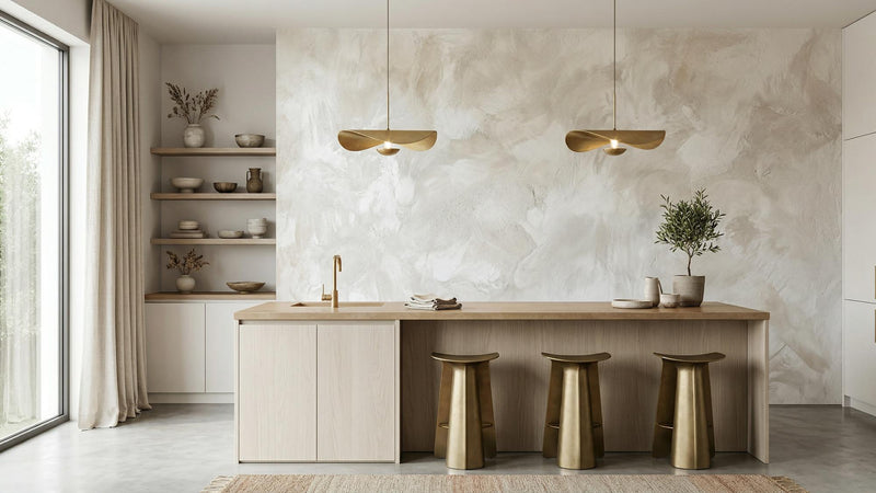 Modern Neutral wallpaper for Dining Room