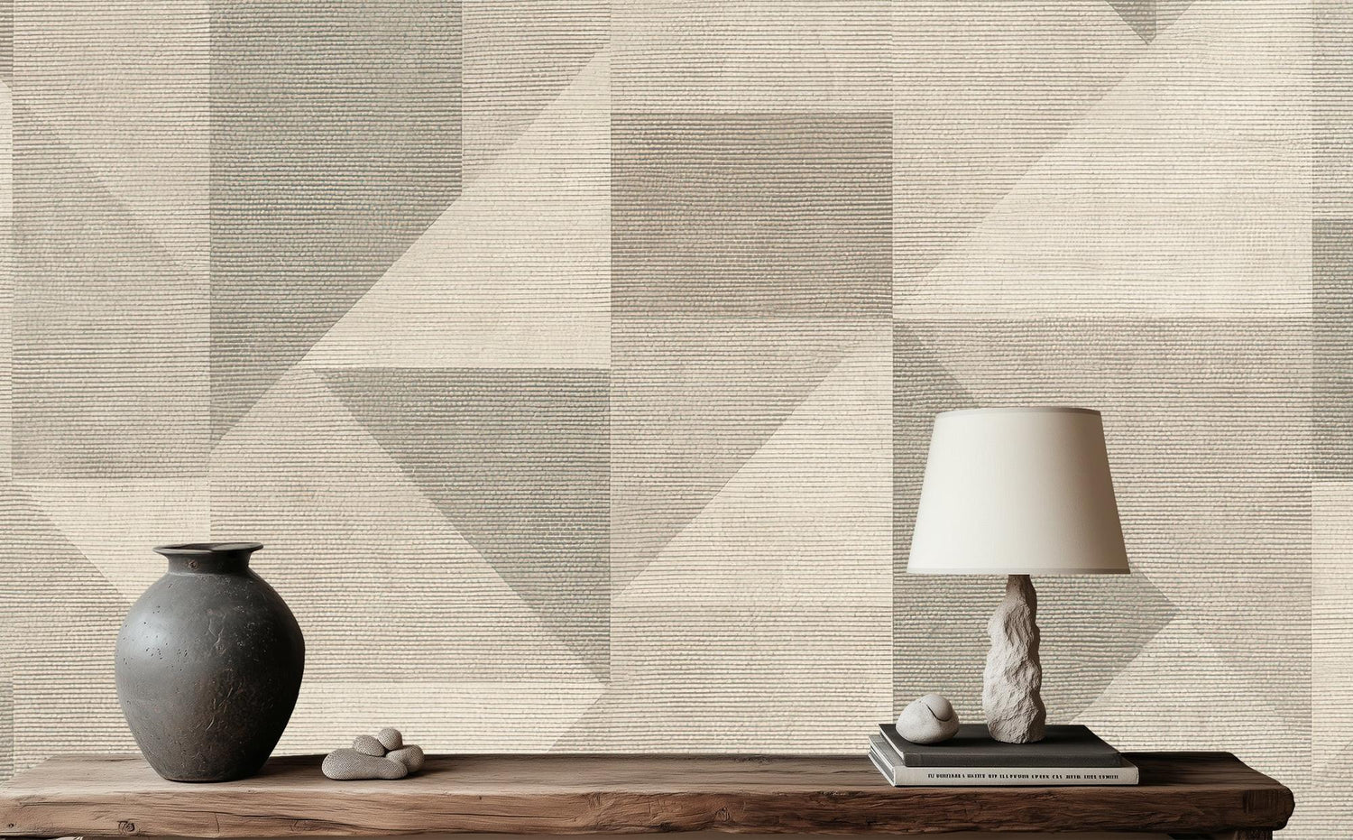 Modern Neutral wallpaper for Living Room