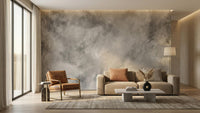 Elegant silver Gray Texture wallpaper mural for a professional office wall