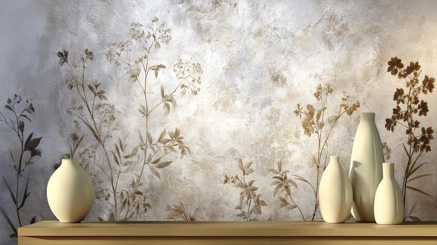 Scandinavian Neutral wallpaper for Living Room