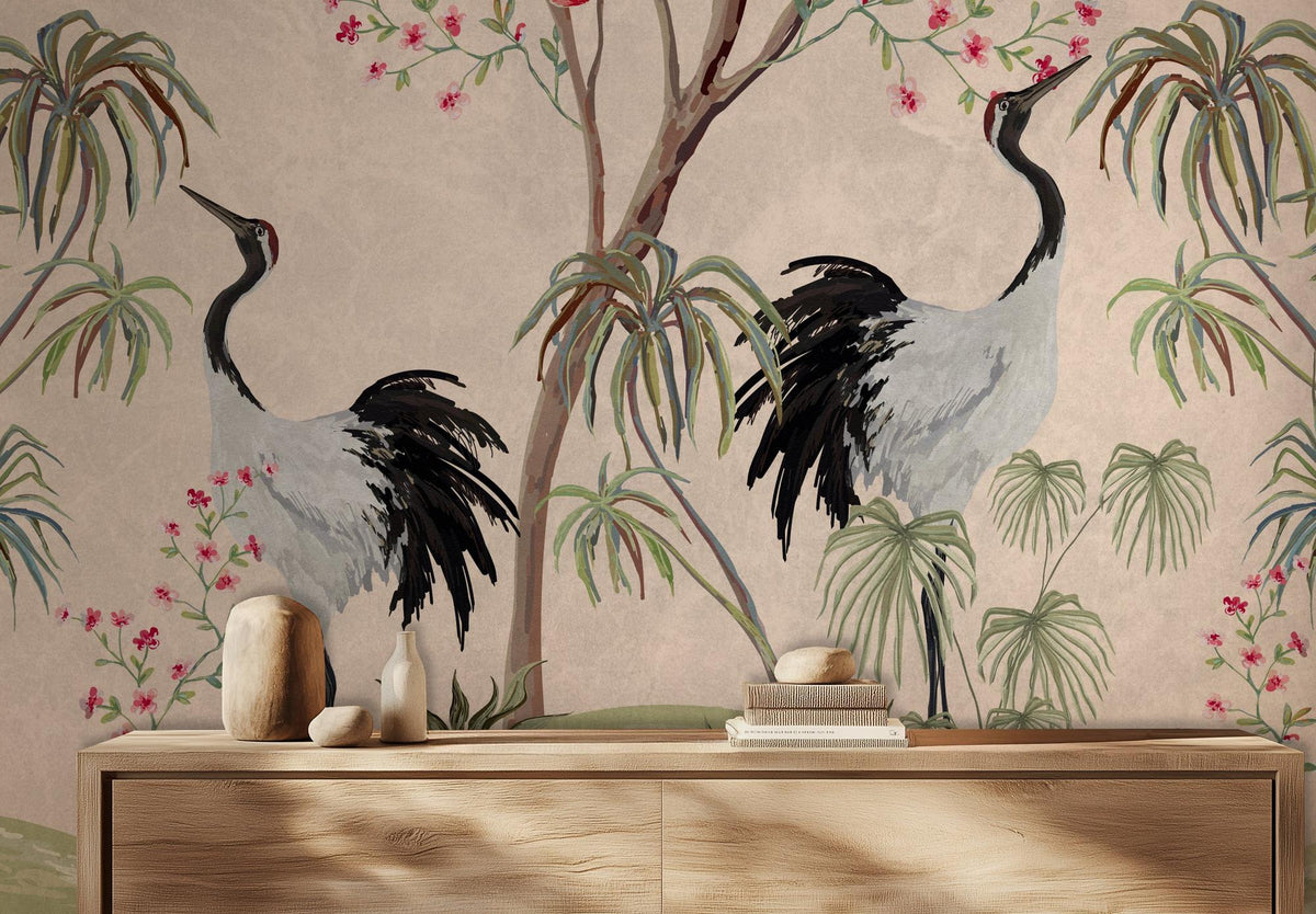 Traditional Neutral wallpaper for Bedroom