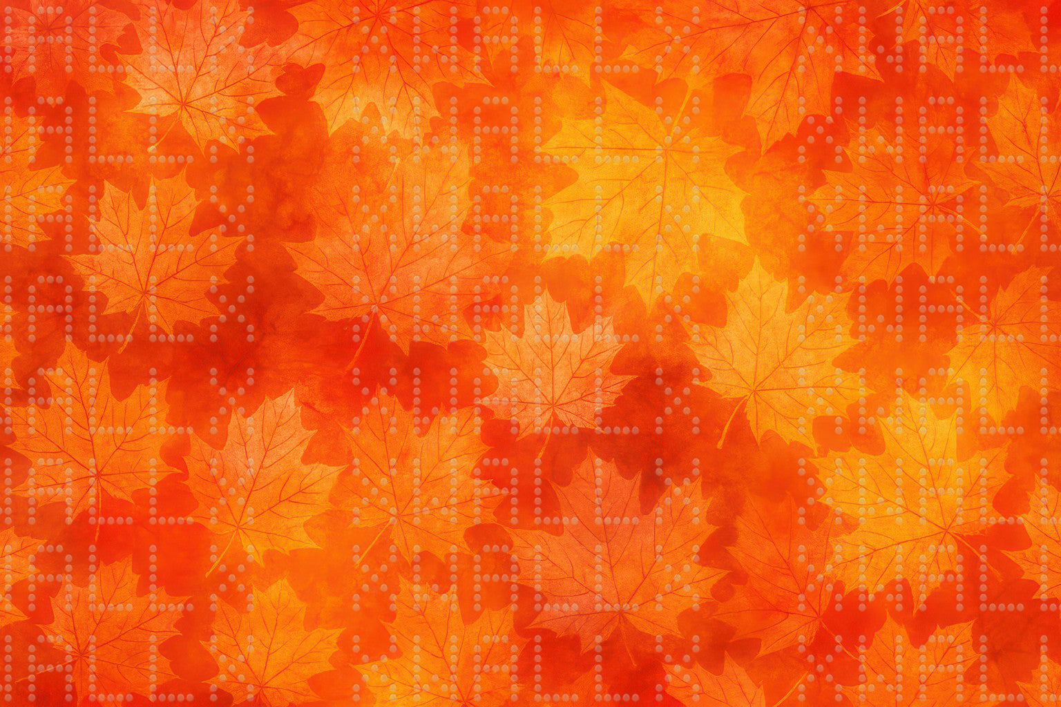 Autumn Maple Leaf Cascade Wallpaper