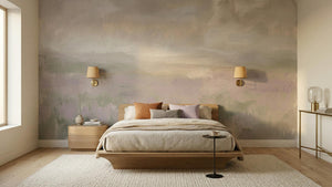 Abstract Pastel wallpaper for Bedroom