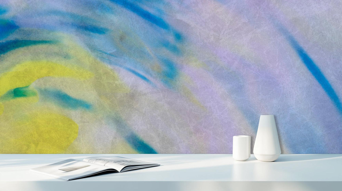 Abstract Pastel wallpaper for Bedroom