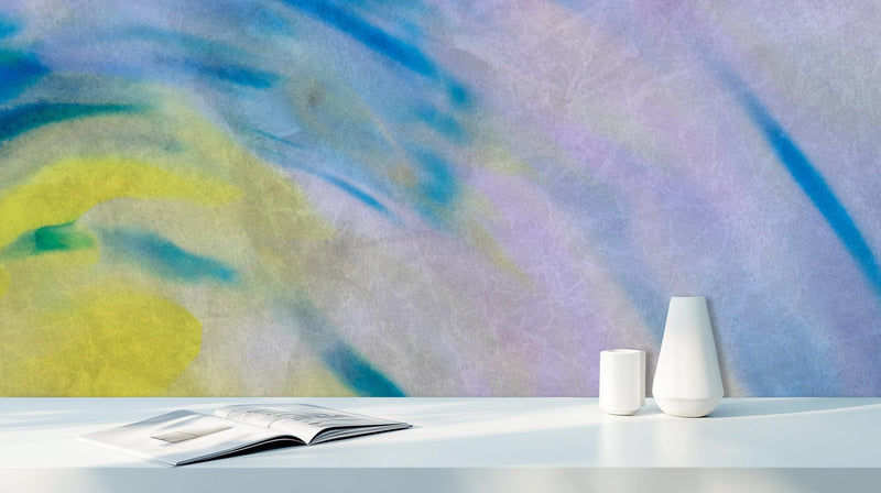 Abstract Pastel wallpaper for Bedroom