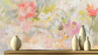 Abstract Pastel wallpaper for Living Room