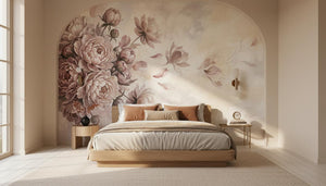 Art Nouveau Pastel wallpaper for Bedroom
