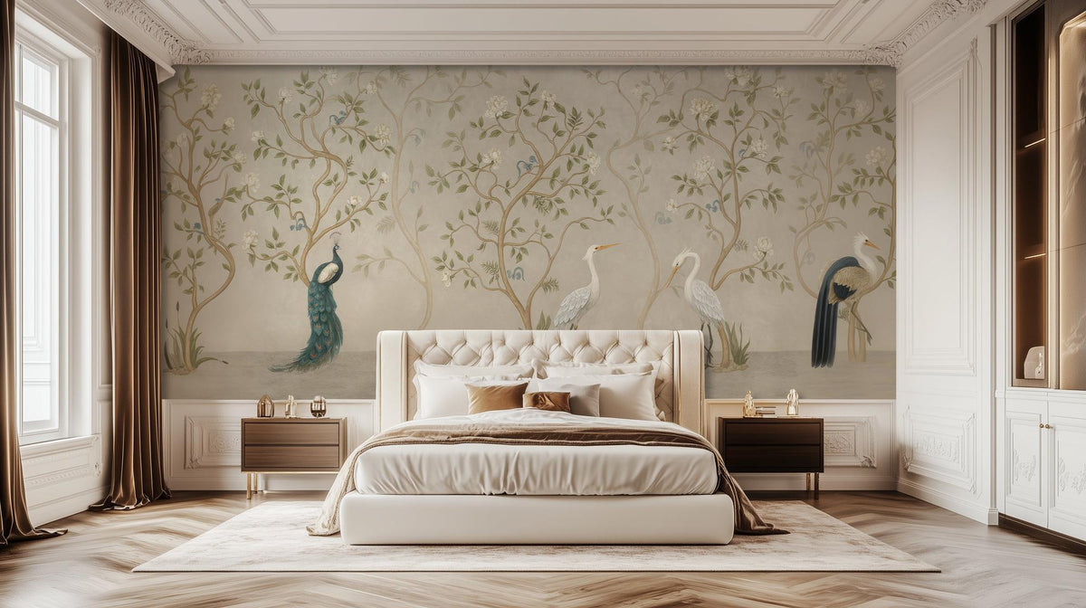 Art Nouveau Pastel wallpaper for Bedroom