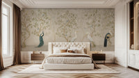 Art Nouveau Pastel wallpaper for Bedroom