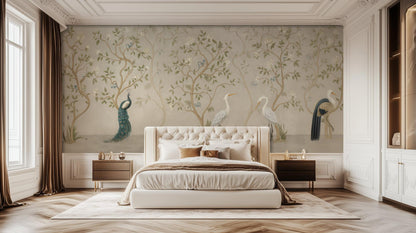 Art Nouveau Pastel wallpaper for Bedroom