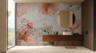 Banyo için Çağdaş Pastel duvar kağıdı