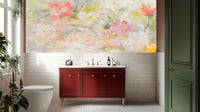Contemporary Pastel wallpaper for Bathroom