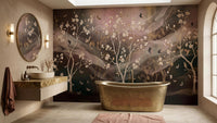 Contemporary Pastel wallpaper for Bathroom