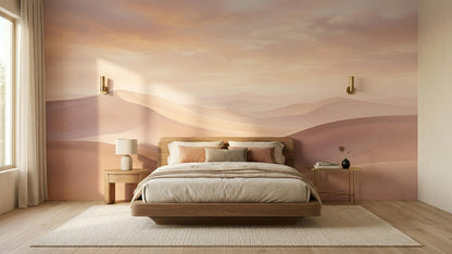 Contemporary Pastel wallpaper for Bedroom
