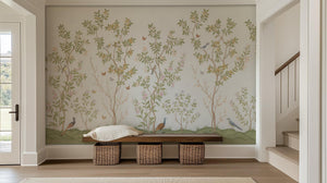 Contemporary Pastel wallpaper for Bedroom