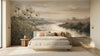 Serene Riverbank Landscape Wallpaper
