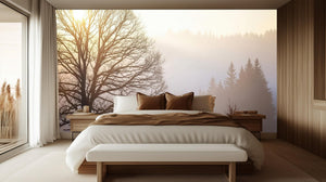 Contemporary Pastel wallpaper for Bedroom