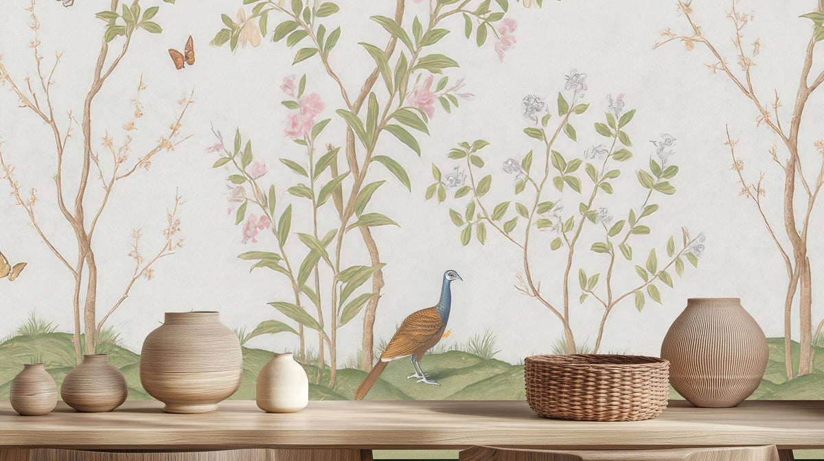 Contemporary Pastel wallpaper for Bedroom