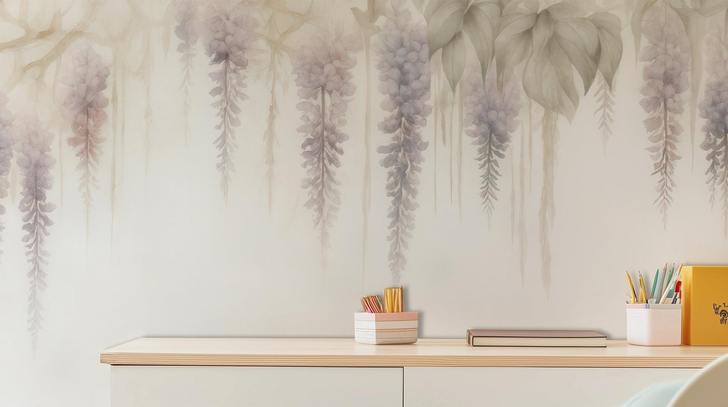 Contemporary Pastel wallpaper for Bedroom