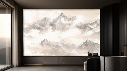 Contemporary Pastel wallpaper for Bedroom