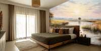 Contemporary Pastel wallpaper for Bedroom