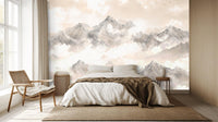 Contemporary Pastel wallpaper for Bedroom