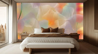 Contemporary Pastel wallpaper for Bedroom