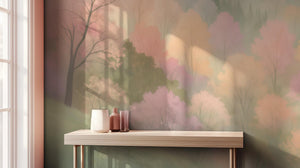 Contemporary Pastel wallpaper for Bedroom