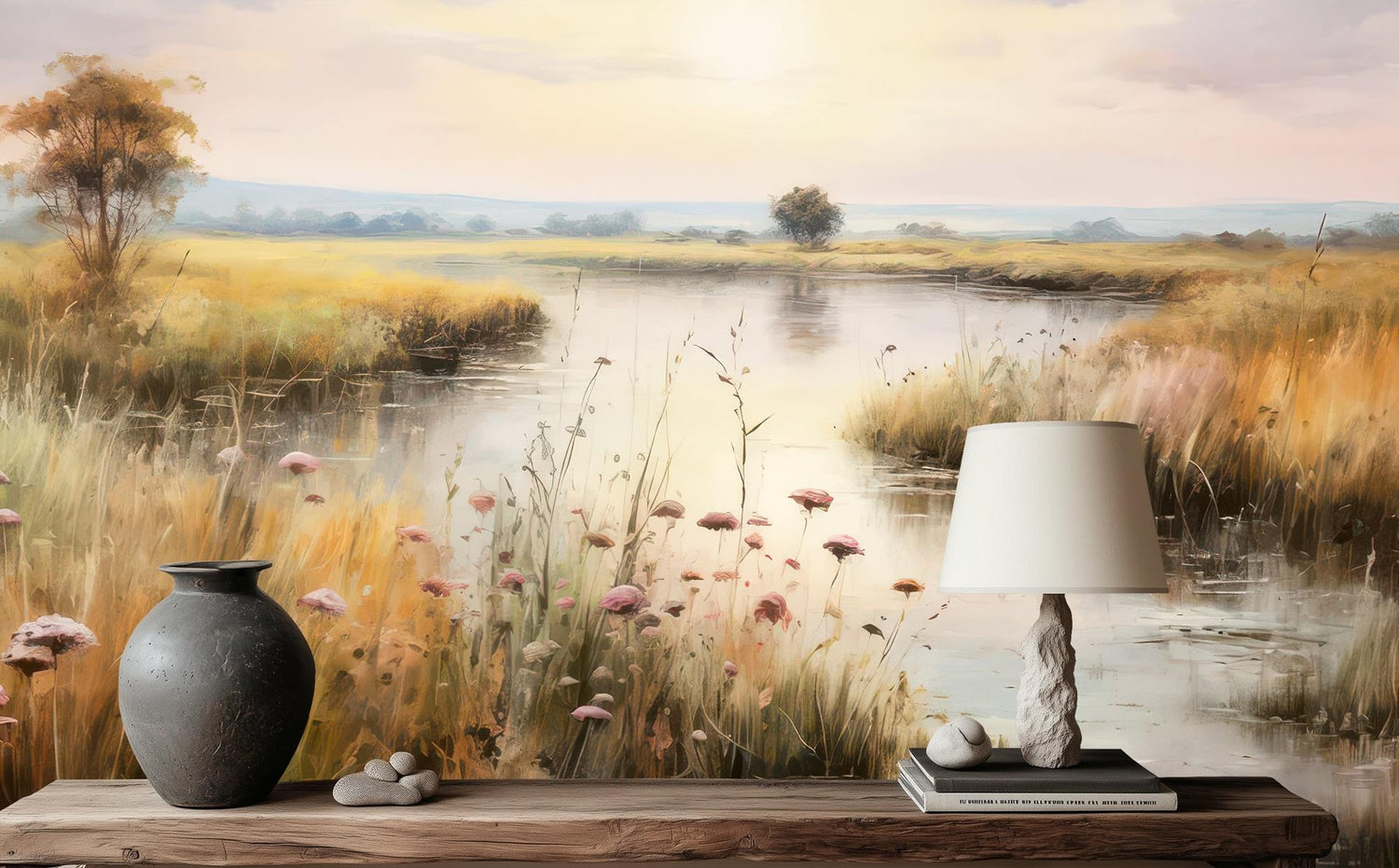Contemporary Pastel wallpaper for Bedroom