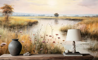 Contemporary Pastel wallpaper for Bedroom