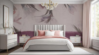 Contemporary Pastel wallpaper for Bedroom