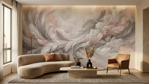 Contemporary Pastel wallpaper for Bedroom
