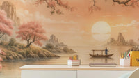 Contemporary Pastel wallpaper for Bedroom