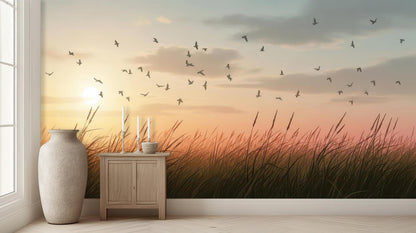Contemporary Pastel wallpaper for Bedroom