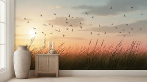 Contemporary Pastel wallpaper for Bedroom