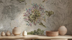 Contemporary Pastel wallpaper for Living Room