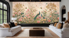 Contemporary Pastel wallpaper for Living Room