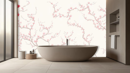 Modern Pastel wallpaper for Bathroom