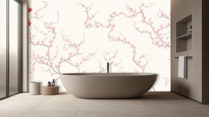 Modern Pastel wallpaper for Bathroom