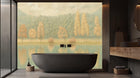 Banyo için Modern Pastel duvar kağıdı