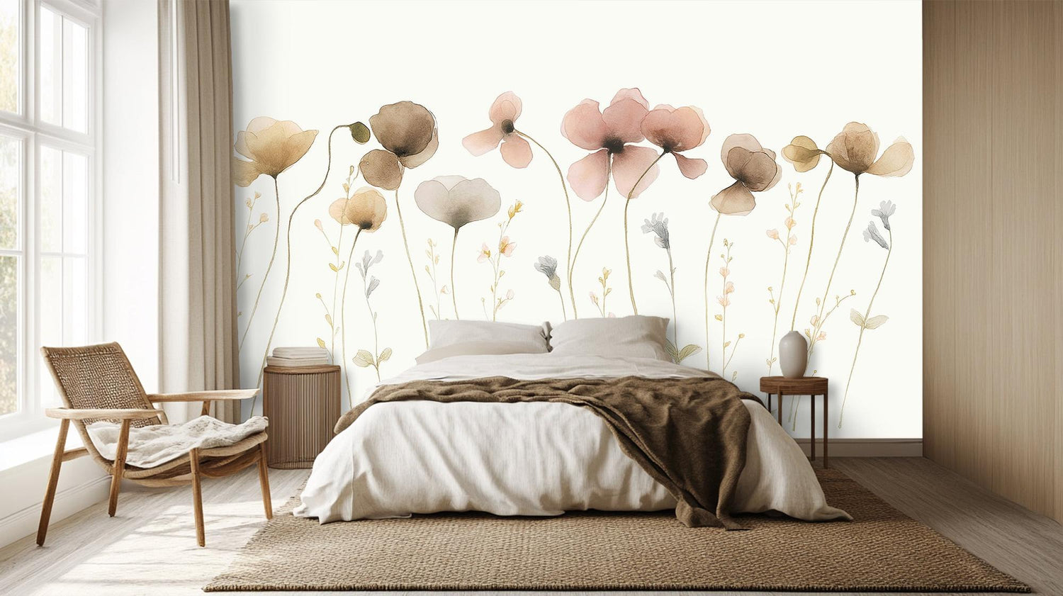 Modern Pastel wallpaper for Bedroom